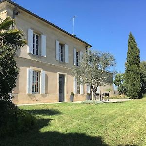 Maison Girondine Au Milieu Des Vignes Du Chateau D Yquem Avec Belle Vue Villa Preignac Exterior photo